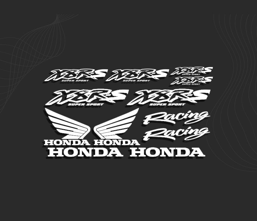 KIT stickers HONDA X8R-S