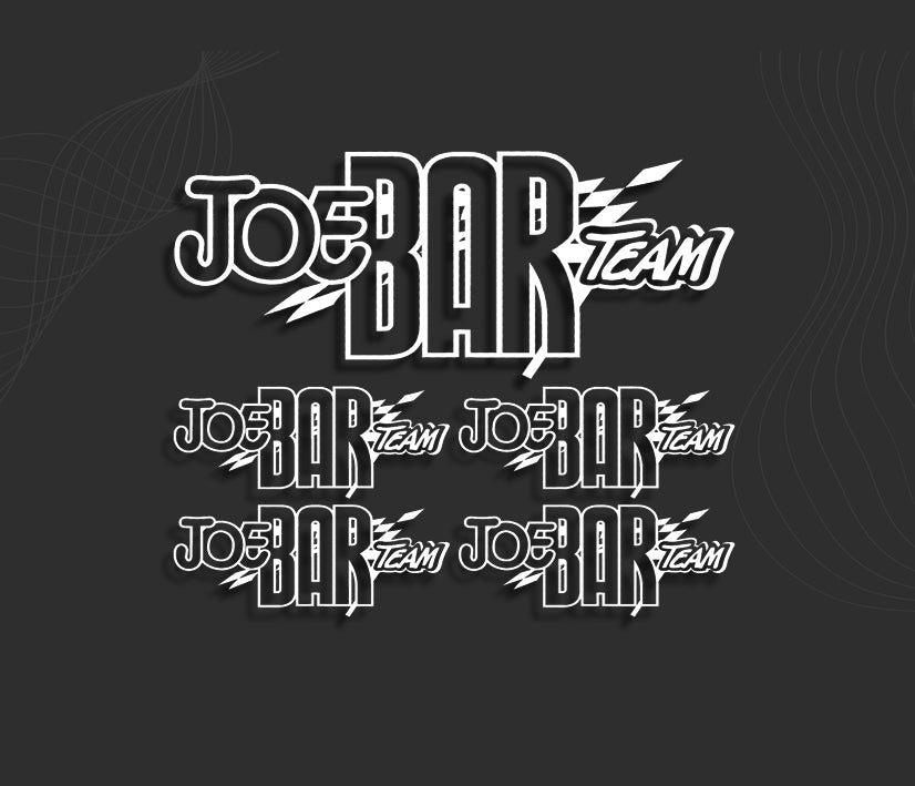 KIT stickers JOE BAR Team | Autocollant moto – PRSmotorsport.com