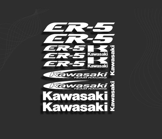 KIT stickers KAWASAKI ER5