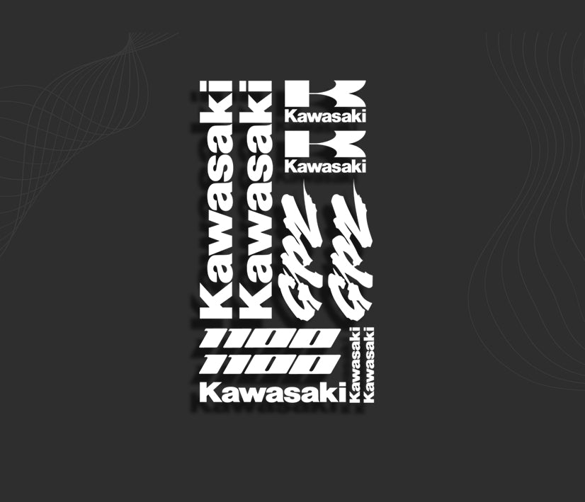 KIT stickers KAWASAKI 1100 GPZ