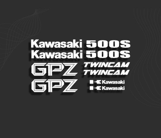 KIT stickers KAWASAKI 500s GPZ Twincam