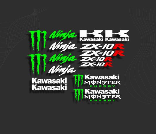 KIT stickers KAWASAKI ZX-10R Monster