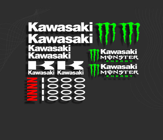 KIT stickers KAWASAKI Z1000 Monster
