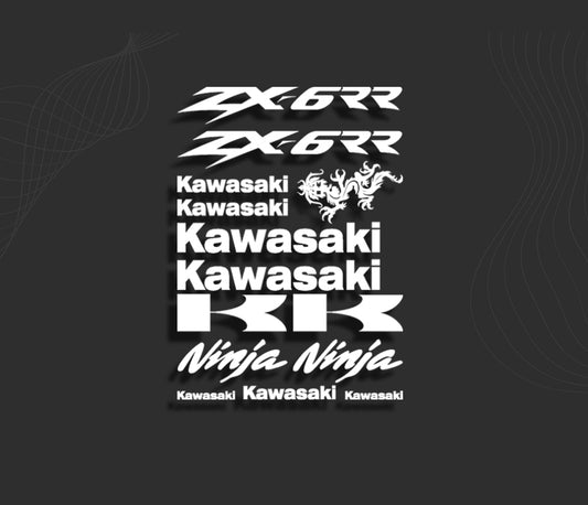 KIT stickers KAWASAKI ZX-6RR