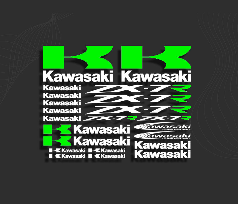 KIT stickers KAWASAKI ZX-7R