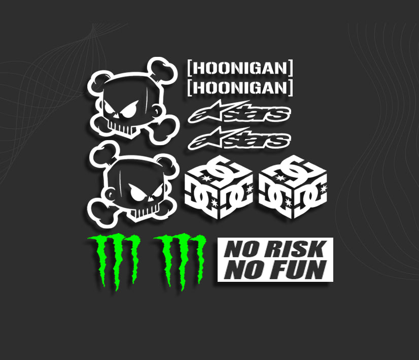 KIT stickers KEN BLOCK 3