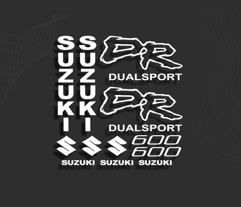 KIT stickers SUZUKI DR 600