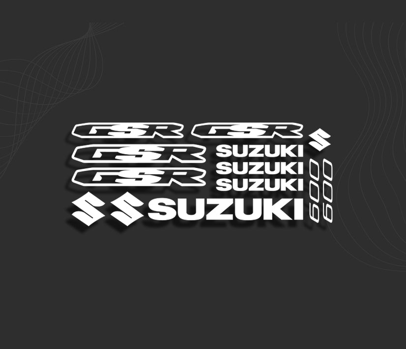 KIT stickers SUZUKI 600 GSR 2
