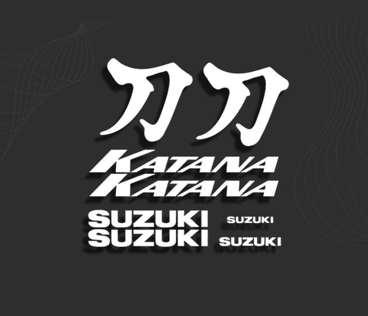 KIT stickers SUZUKI KATANA