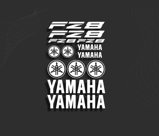 stickers yamaha fz8, autocollant moto.