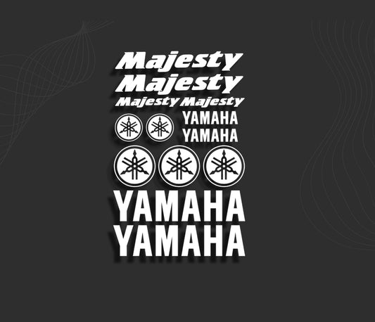 KIT stickers YAMAHA MAJESTY