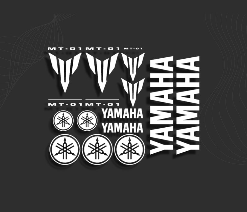 KIT stickers YAMAHA MT-01