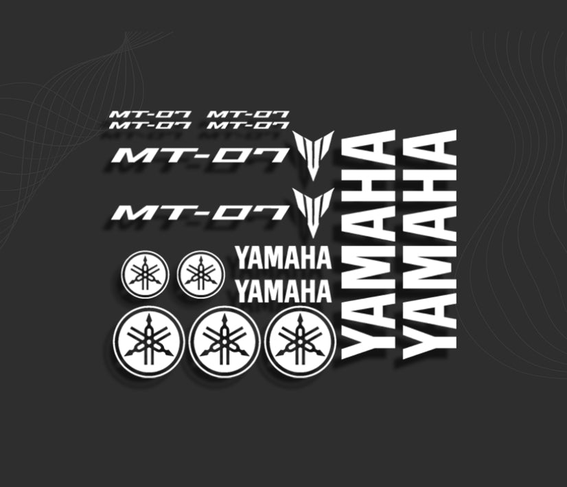 KIT stickers YAMAHA MT-07 – PRSmotorsport.com