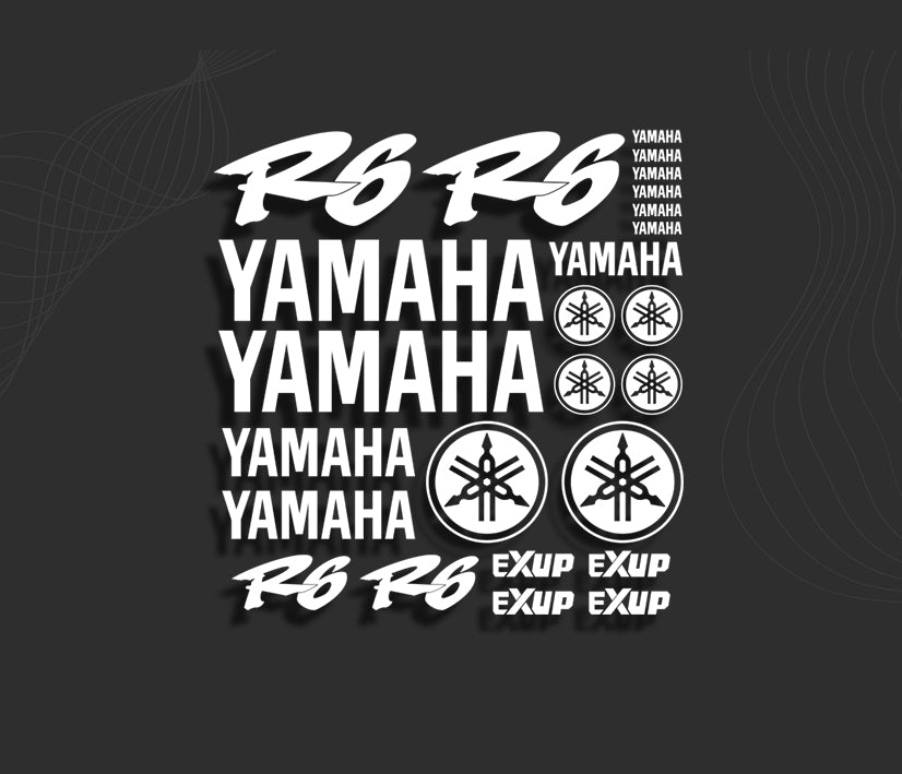 Yamaha R6 Sticker Design KIT stickers R6 YAMAHA - Autocollants moto – PRSmotorsport.com