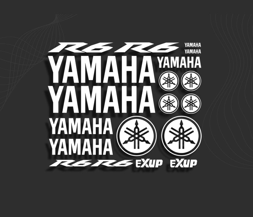 KIT stickers R6 YAMAHA 2