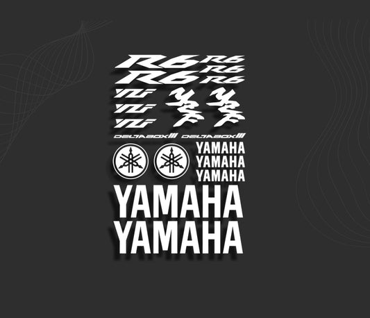 KIT stickers R6 YAMAHA 4