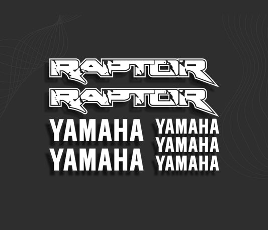 KIT stickers YAMAHA RAPTOR