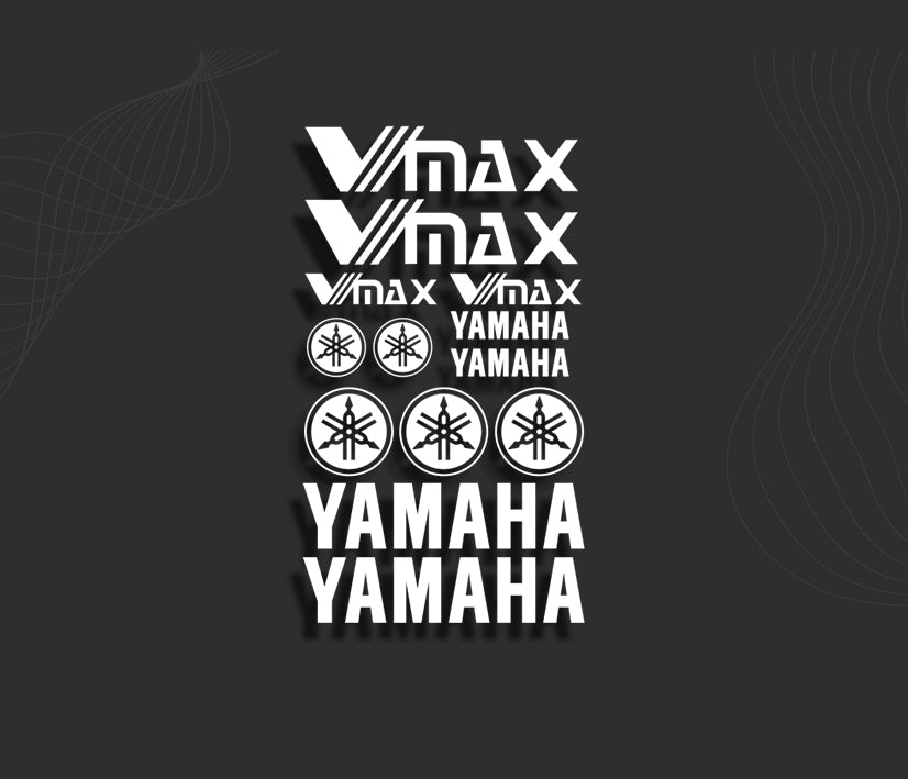 KIT stickers YAMAHA VMAX 2