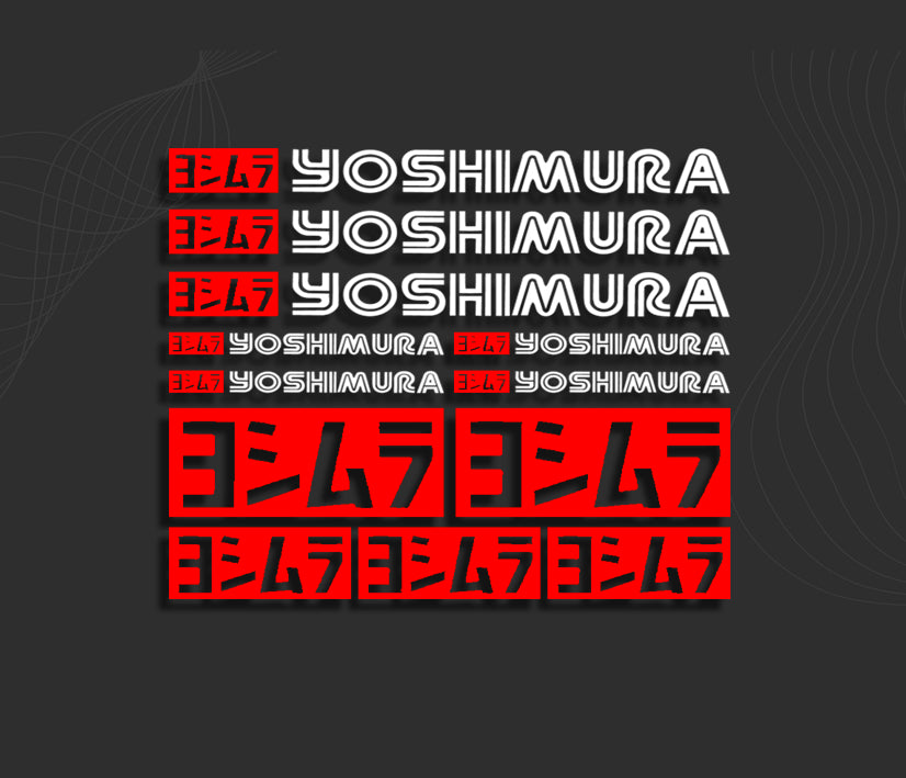 KIT stickers YOSHIMURA
