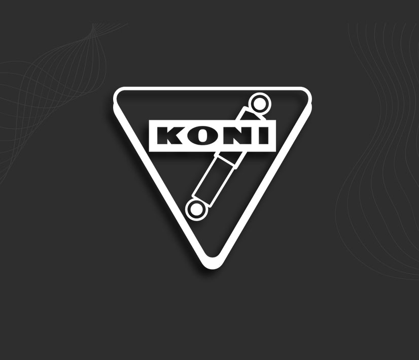 KONI logo automobile stickers – PRSmotorsport.com