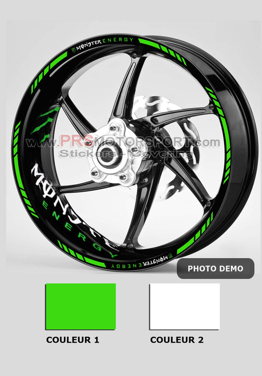 KIT déco jante MONSTER ENERGY V2