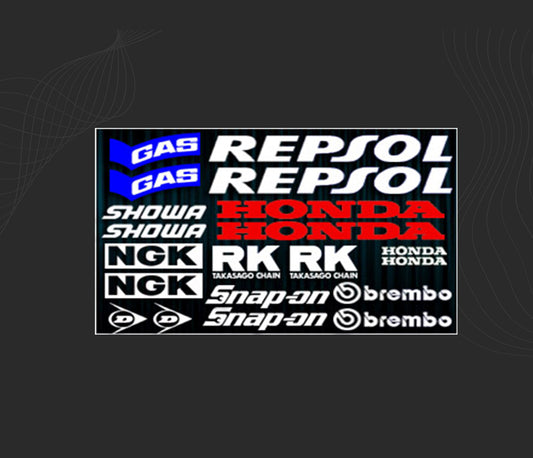 Kit stickers Honda Repsol