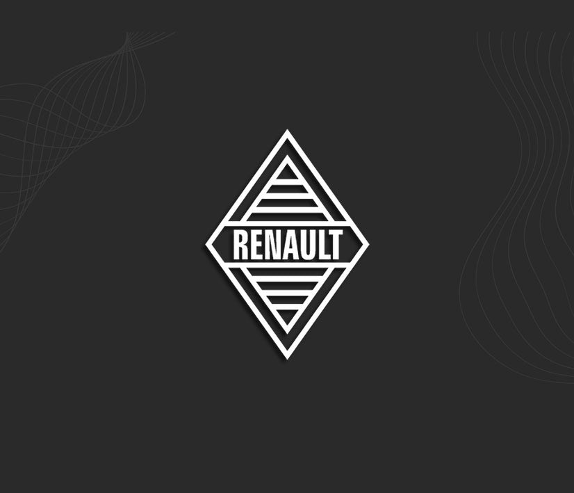 Auto Sticker Renault RENAULT logo car sticker stickers – PRSmotorsport.com