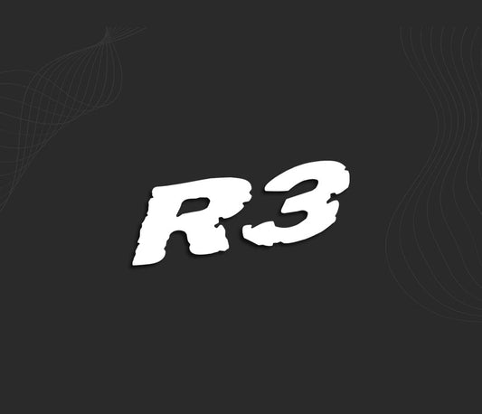 Stickers R3 (Renault)