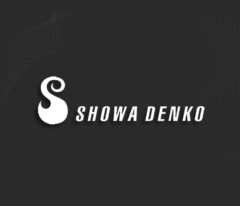 autocollant showa denko logo. 