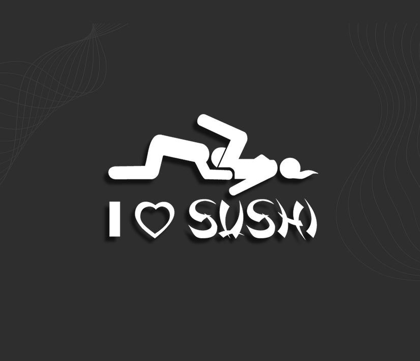 Stickers I LOVE SUSHI