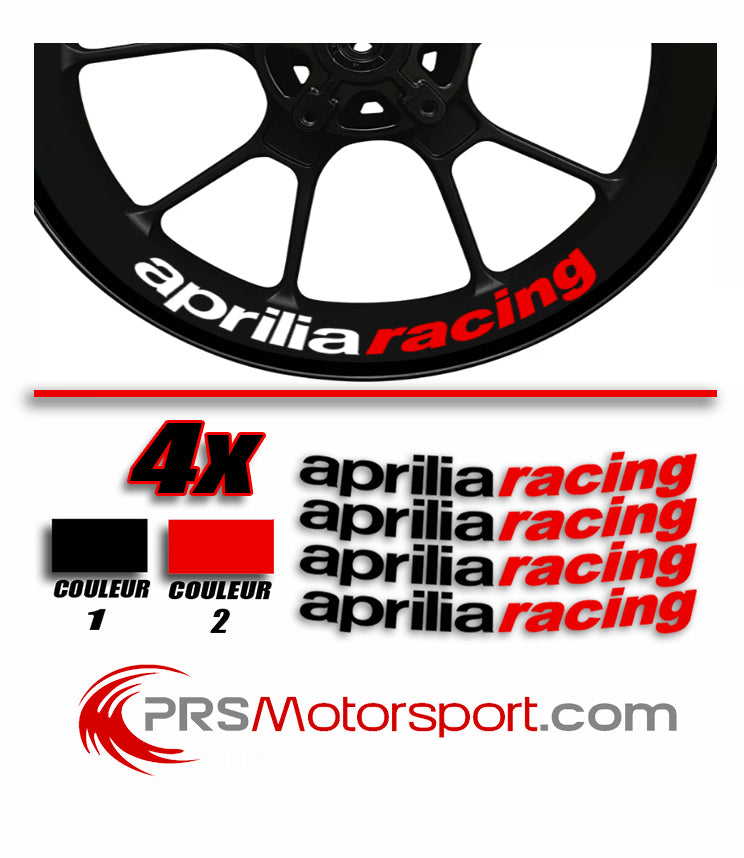 Stickers Intérieur jante APRILIA RACING 2