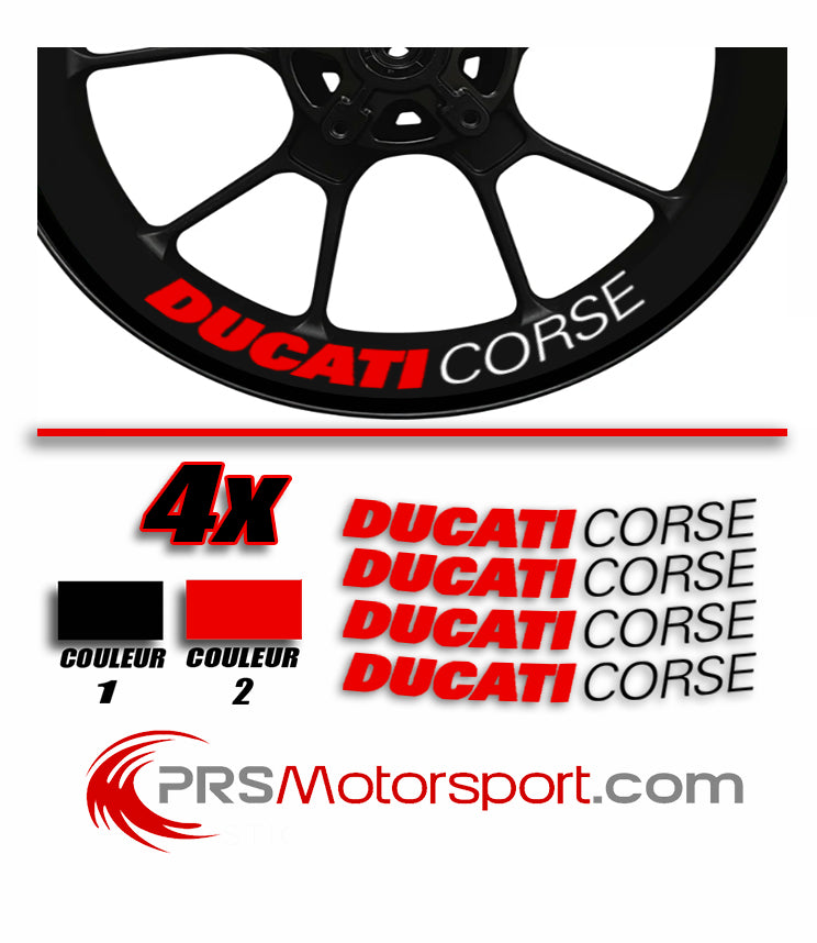 Stickers Intérieur jante DUCATI CORSE