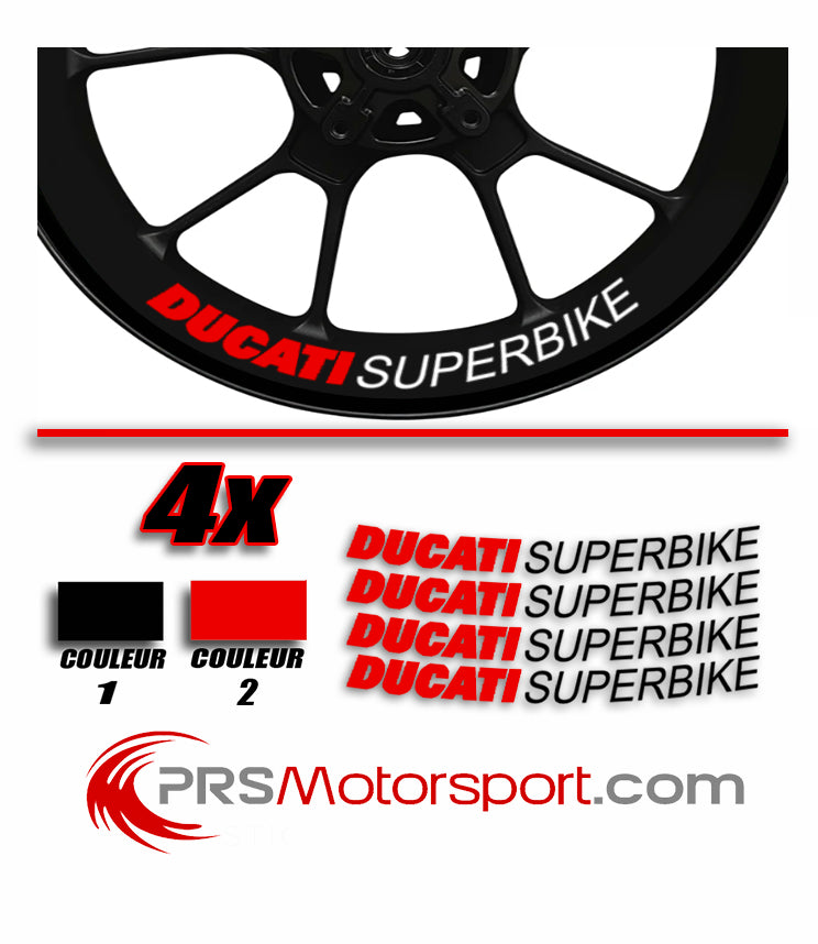 Stickers Intérieur jante DUCATI SUPERBIKE