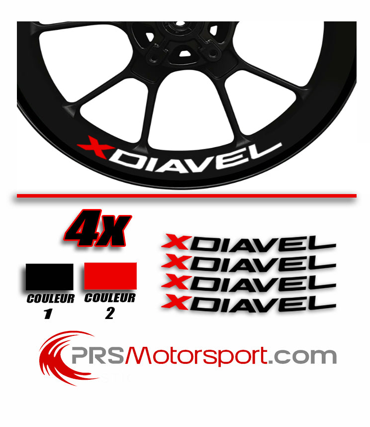 Stickers Intérieur jante DUCATI XDIAVEL