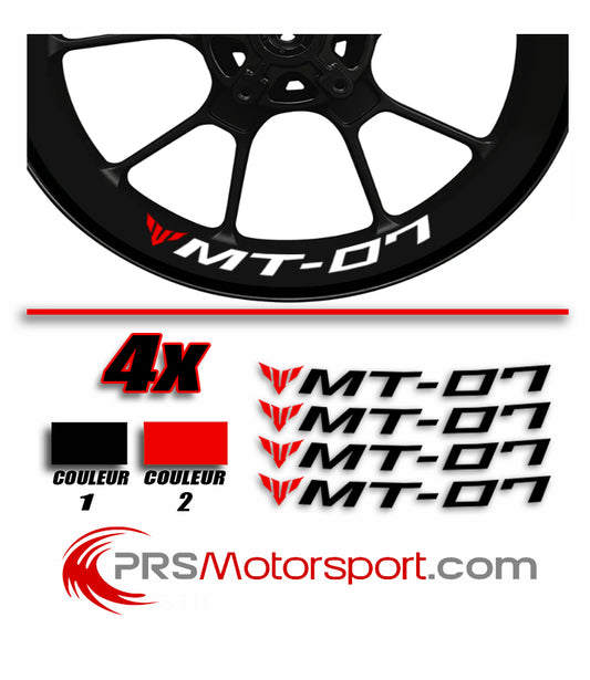 Stickers Intérieur jante YAMAHA MT-07