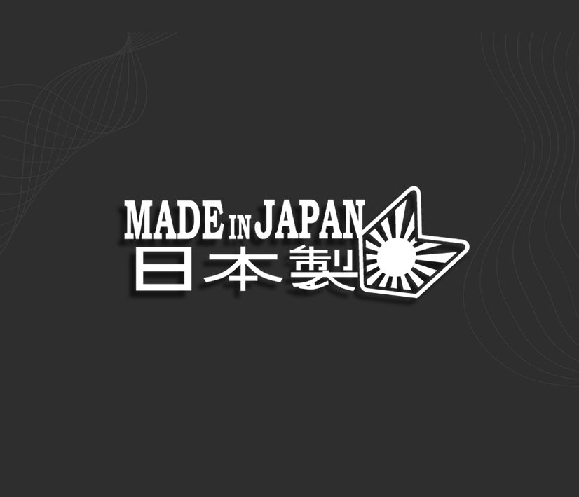 Stickers MADE IN JAPAN LOGO