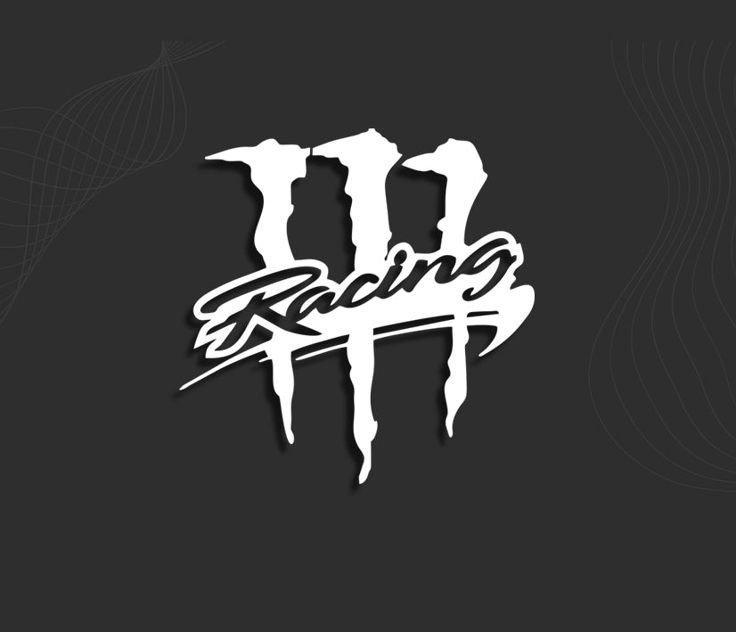 Monster Racing Decals Stickers MONSTER Energy Racing | Autocollant Humour – PRSmotorsport.com