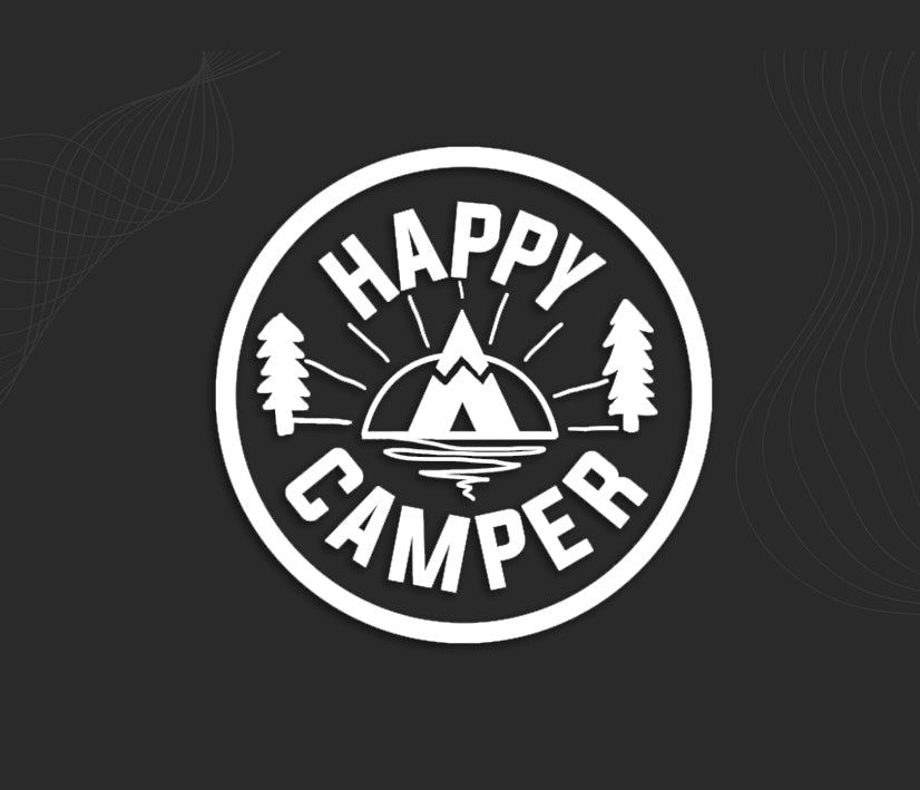 Stickers HAPPY CAMPER 2