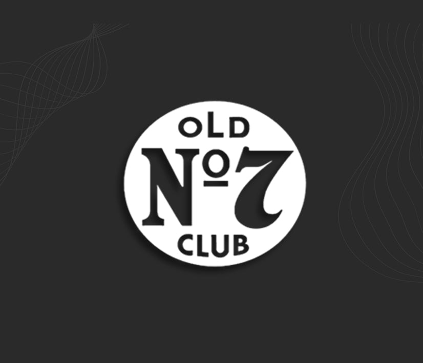 autocollant jack daniel's n7 old club.
