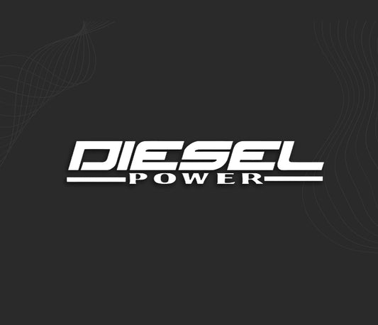 Autocollant Diesel Power decals stickers cars.