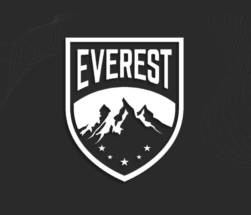 Autocollant EVEREST montagne, stickers, decals.