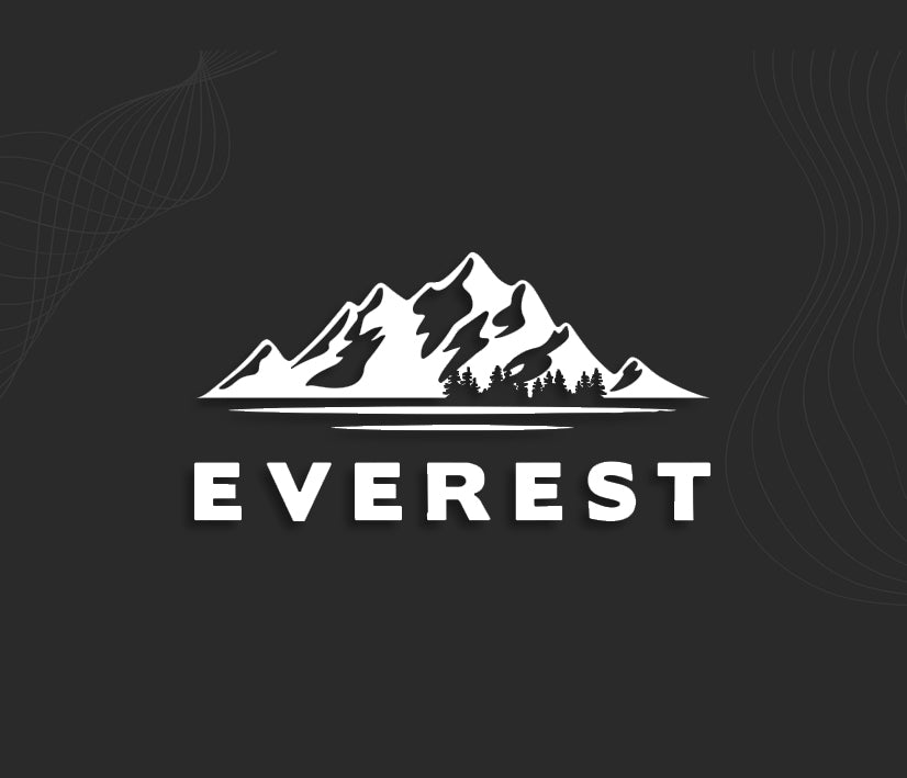 Stickers montagne EVEREST, autocollant van life. 
