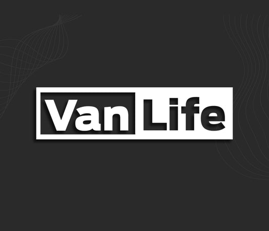Autocollant van life pour véhicules.