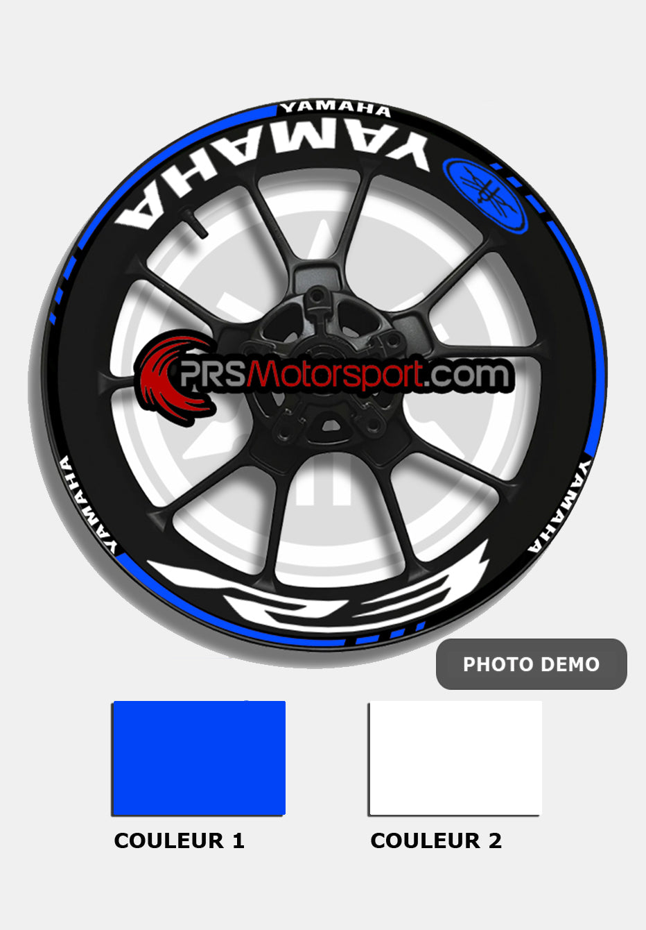 LISERETS JANTE MOTO STICKERS YAMAHA r3