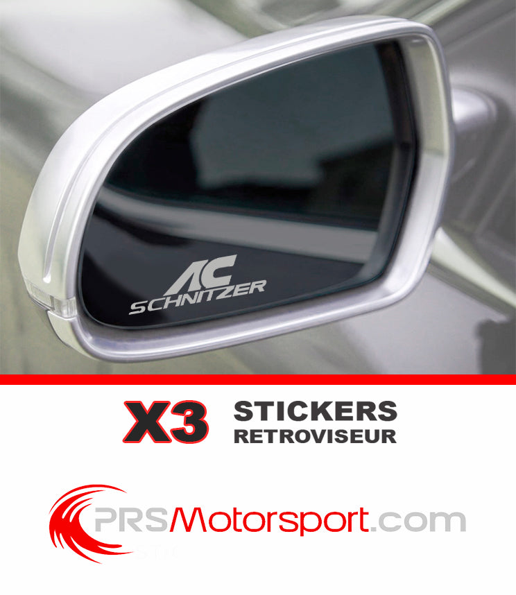 autocollant rétroviseurs voiture stickers BMW AC SCHNITZER