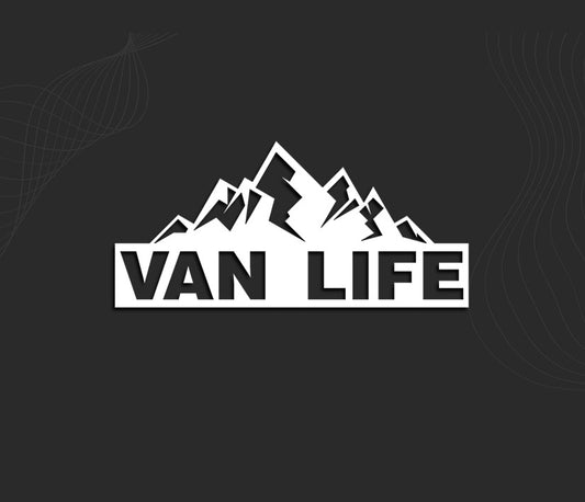 Stickers van life, autocollant van camping car. 