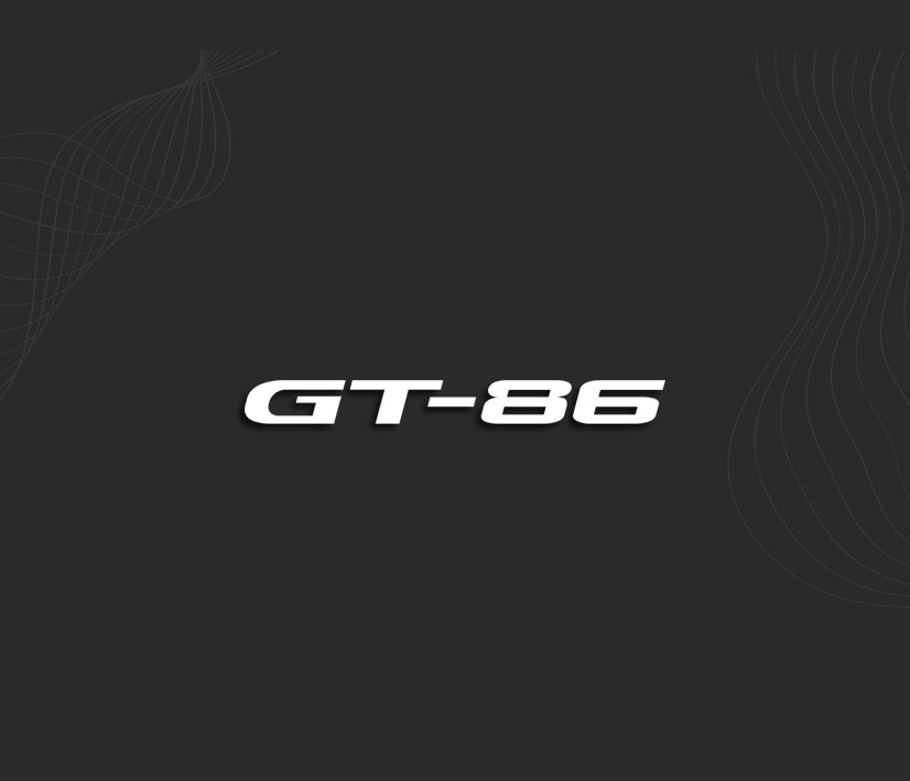 GT-86 Stickers (Toyota)